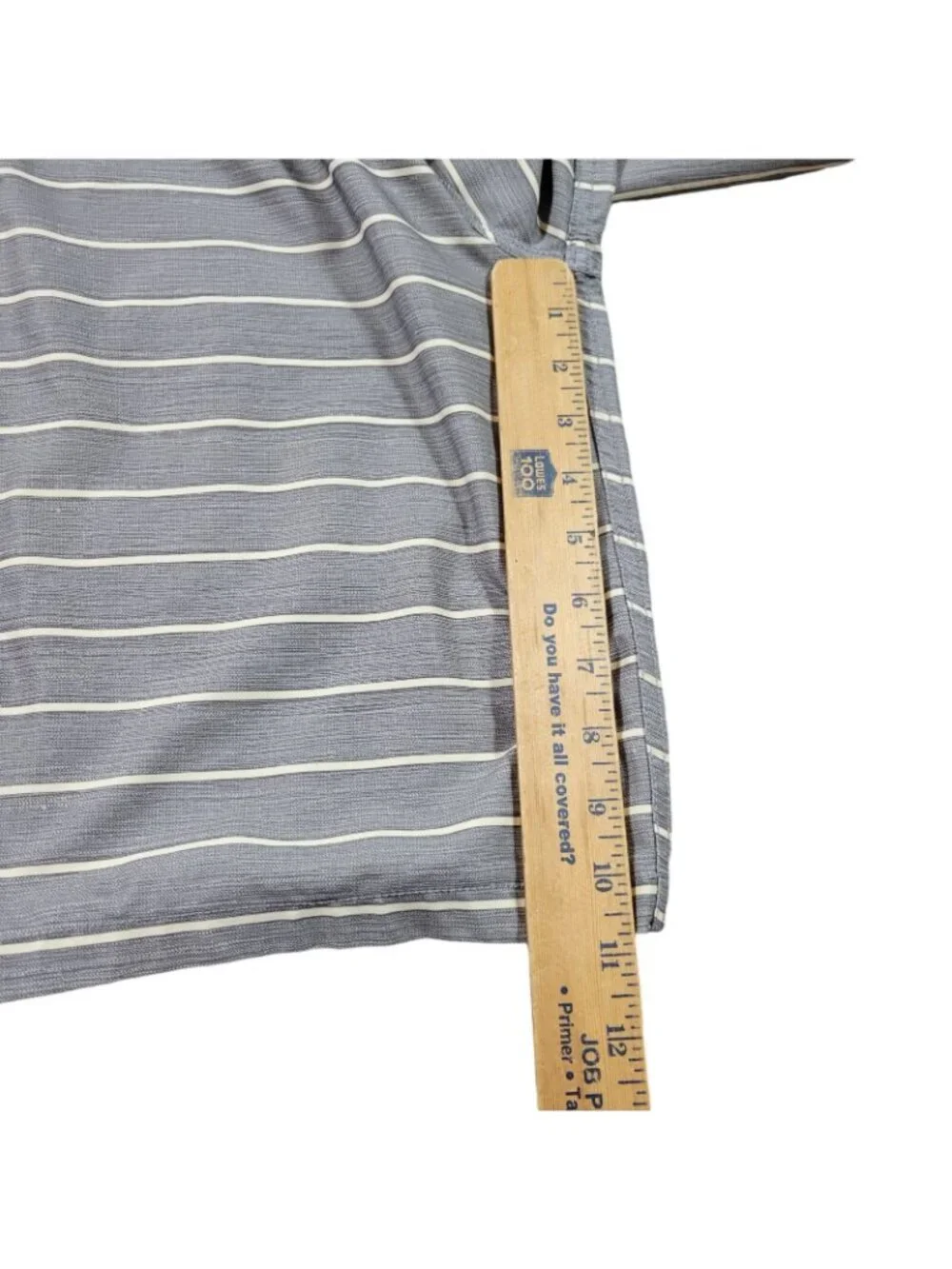 Quiksilver Amphibian Shorts Mens 29 Gray Beige Striped Board Surf Skate Swim